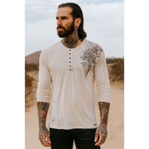 DORAMAFI Affliction like Long Sleeve Y2K Top Tee Shirt  Mens Size XL